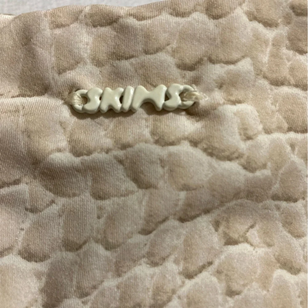 SKIMS Crocodile Print Bikini SET! S